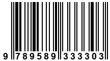 Código de Barras de '.9789589333303.'