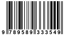 Código de Barras de '.9789589333549.'