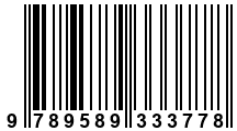 Código de Barras de '.9789589333778.'