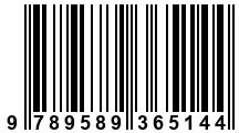 Código de Barras de '.9789589365144.'