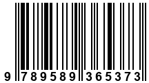 Código de Barras de '.9789589365373.'
