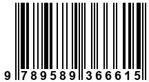 Código de Barras de '.9789589366615.'