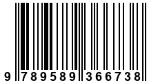 Código de Barras de '.9789589366738.'