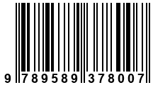 Código de Barras de '.9789589378007.'