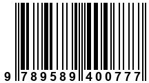 Código de Barras de '.9789589400777.'