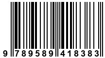 Código de Barras de '.9789589418383.'