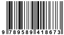 Código de Barras de '.9789589418673.'