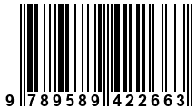 Código de Barras de '.9789589422663.'