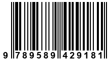 Código de Barras de '.9789589429181.'