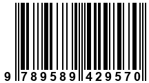 Código de Barras de '.9789589429570.'