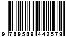 Código de Barras de '.9789589442579.'