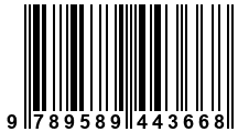 Código de Barras de '.9789589443668.'