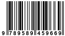 Código de Barras de '.9789589459669.'