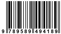 Código de Barras de '.9789589494189.'