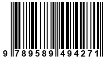 Código de Barras de '.9789589494271.'