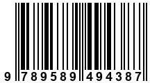 Código de Barras de '.9789589494387.'