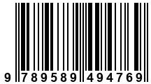 Código de Barras de '.9789589494769.'