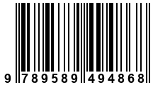 Código de Barras de '.9789589494868.'