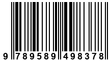 Código de Barras de '.9789589498378.'