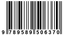 Código de Barras de '.9789589506370.'