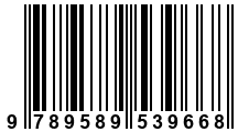 Código de Barras de '.9789589539668.'