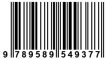 Código de Barras de '.9789589549377.'