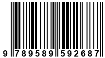 Código de Barras de '.9789589592687.'
