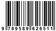 Código de Barras de '.9789589626511.'