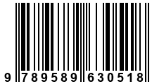 Código de Barras de '.9789589630518.'