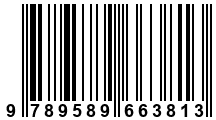 Código de Barras de '.9789589663813.'
