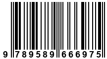 Código de Barras de '.9789589666975.'