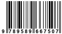 Código de Barras de '.9789589667507.'