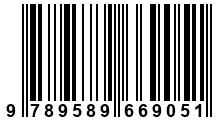 Código de Barras de '.9789589669051.'