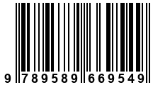Código de Barras de '.9789589669549.'