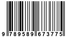 Código de Barras de '.9789589673775.'