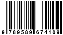 Código de Barras de '.9789589674109.'