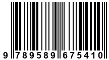 Código de Barras de '.9789589675410.'