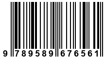 Código de Barras de '.9789589676561.'