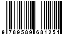 Código de Barras de '.9789589681251.'