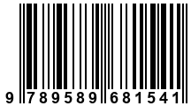 Código de Barras de '.9789589681541.'