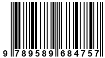 Código de Barras de '.9789589684757.'