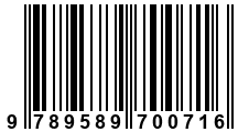 Código de Barras de '.9789589700716.'