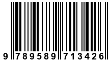 Código de Barras de '.9789589713426.'