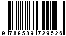Código de Barras de '.9789589729526.'