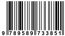Código de Barras de '.9789589733851.'