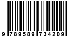 Código de Barras de '.9789589734209.'