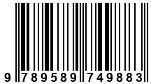 Código de Barras de '.9789589749883.'