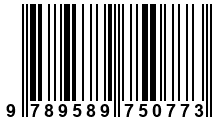 Código de Barras de '.9789589750773.'