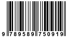 Código de Barras de '.9789589750919.'