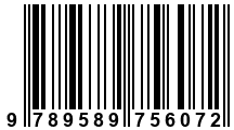 Código de Barras de '.9789589756072.'